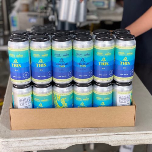 Sea Legs Brewing Co x Hawkers collab