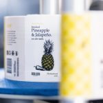 Smoked Pineapple & Jalapeño Sour labels
