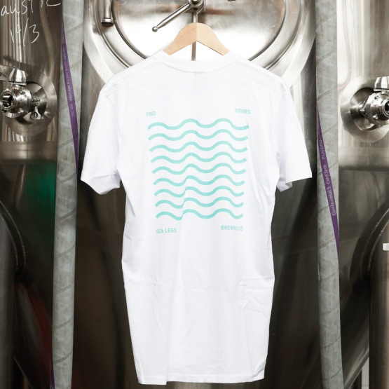 Sea Legs Brewing Co T-Shirt: Waves