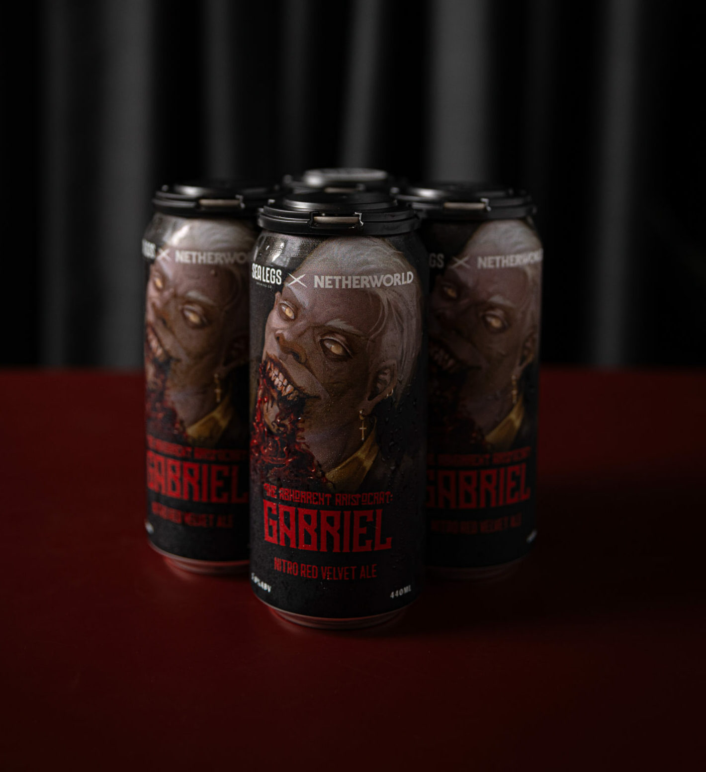 Sea Legs x Netherworld 'The Abhorrent Aristocrat: Gabriel' Nitro Red Velvet Ale - Limited Release