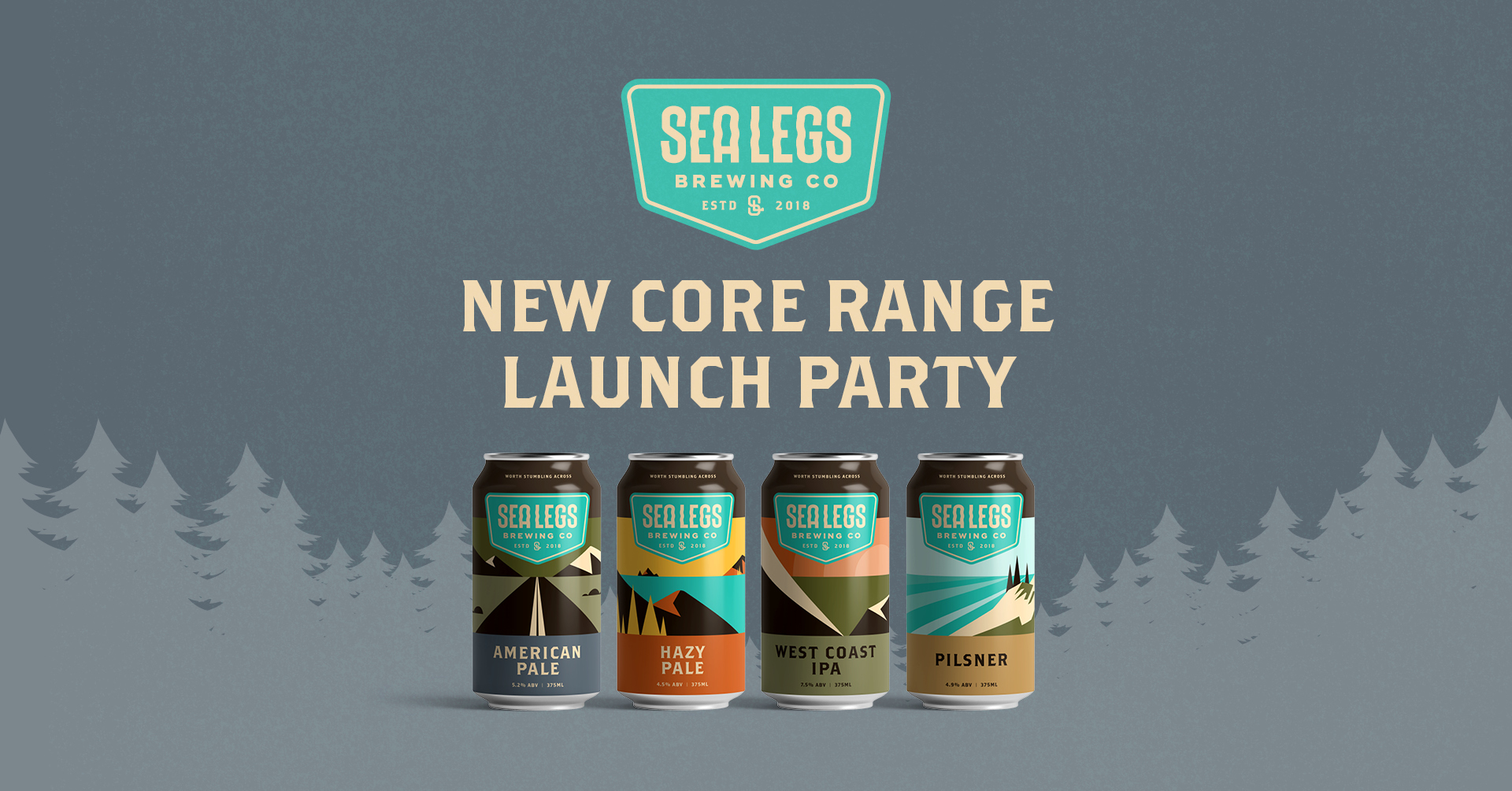 New Core Range Launch Party @ Sea Legs Brewing Co